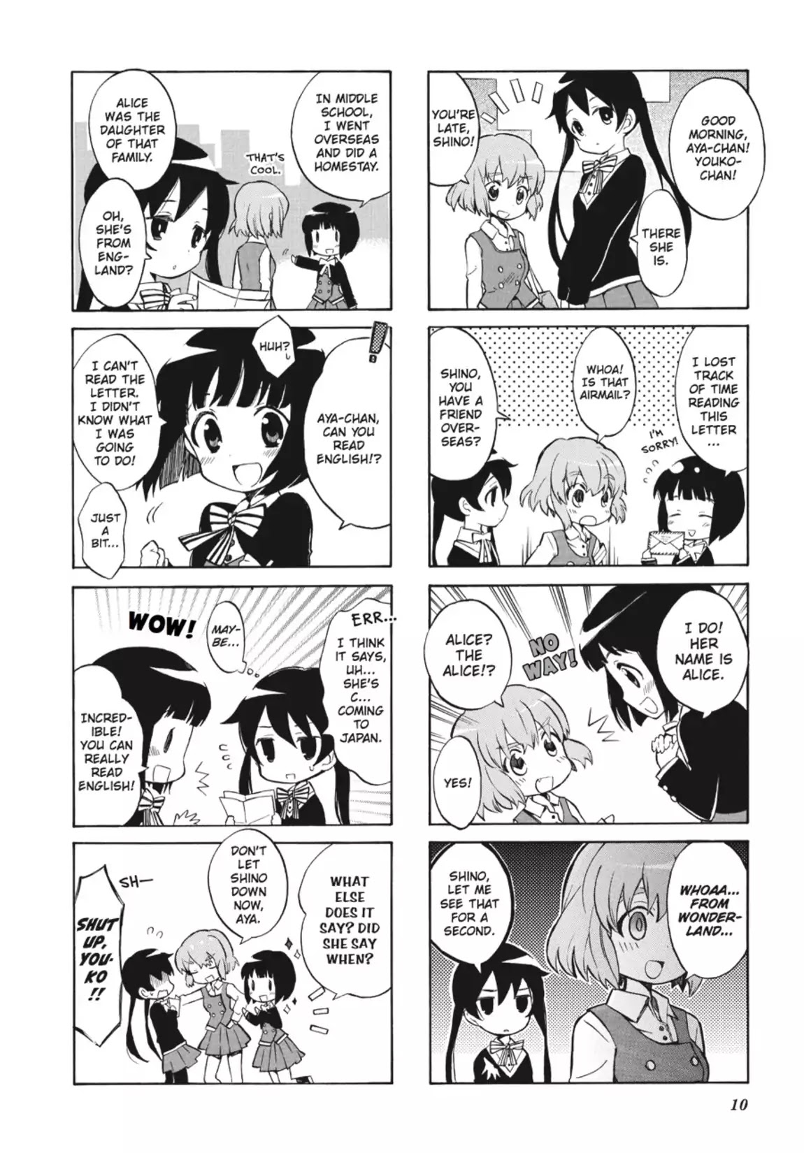 Kiniro Mosaic Chapter 2 page 2 - Chapter 2