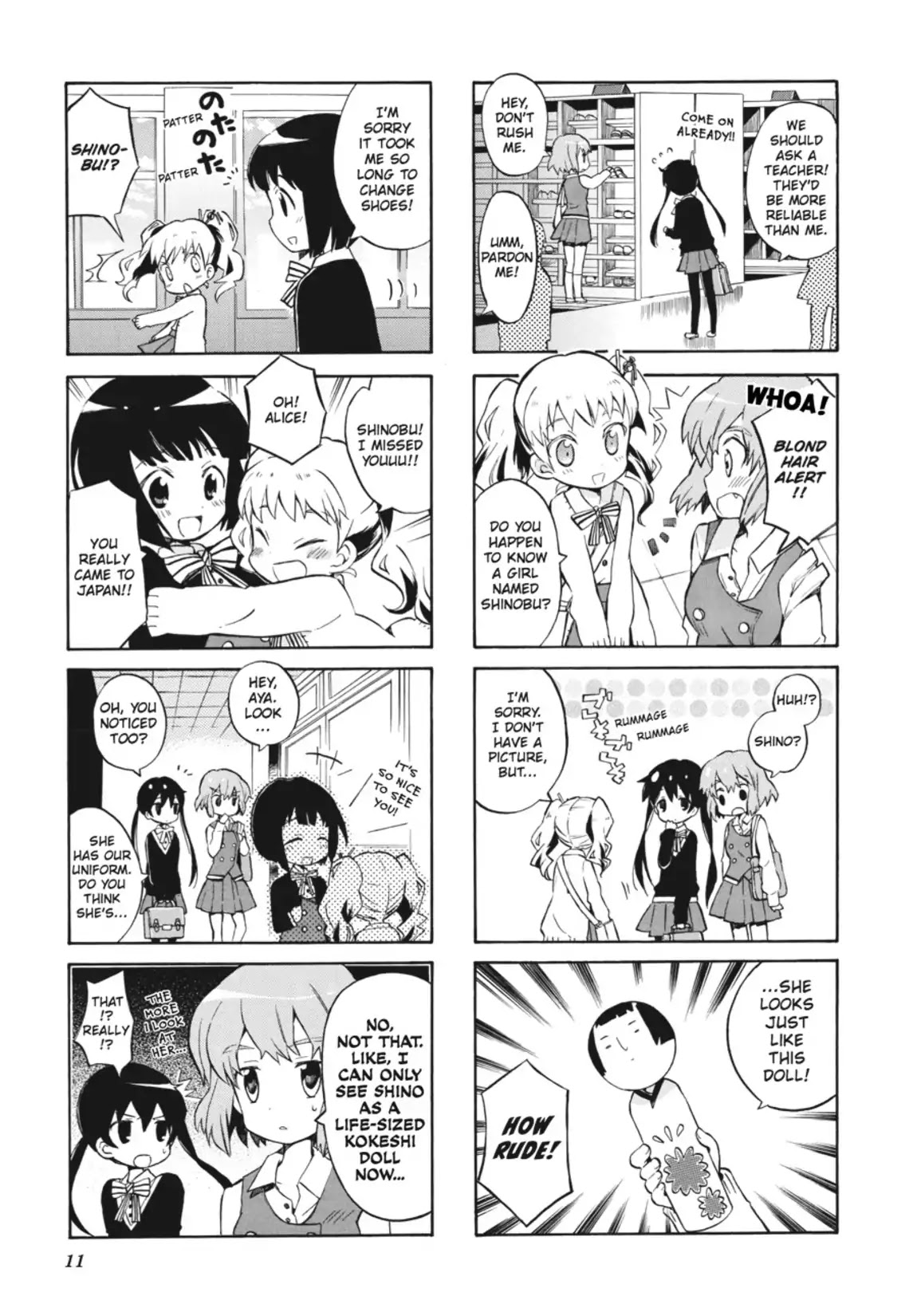 Kiniro Mosaic Chapter 2 page 3 - Chapter 2