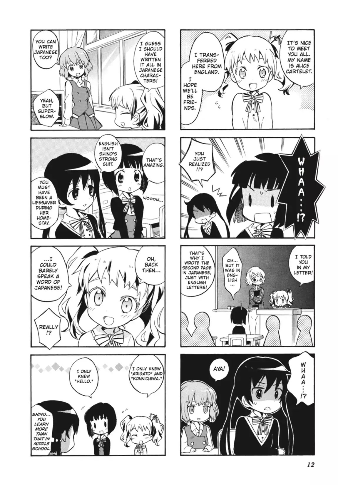 Kiniro Mosaic Chapter 2 page 4 - Chapter 2