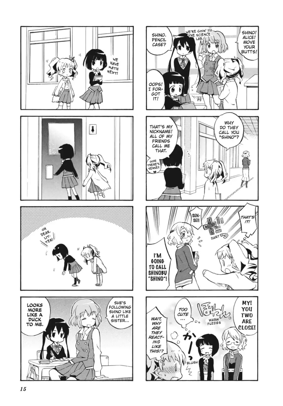 Kiniro Mosaic Chapter 2 page 7 - Chapter 2