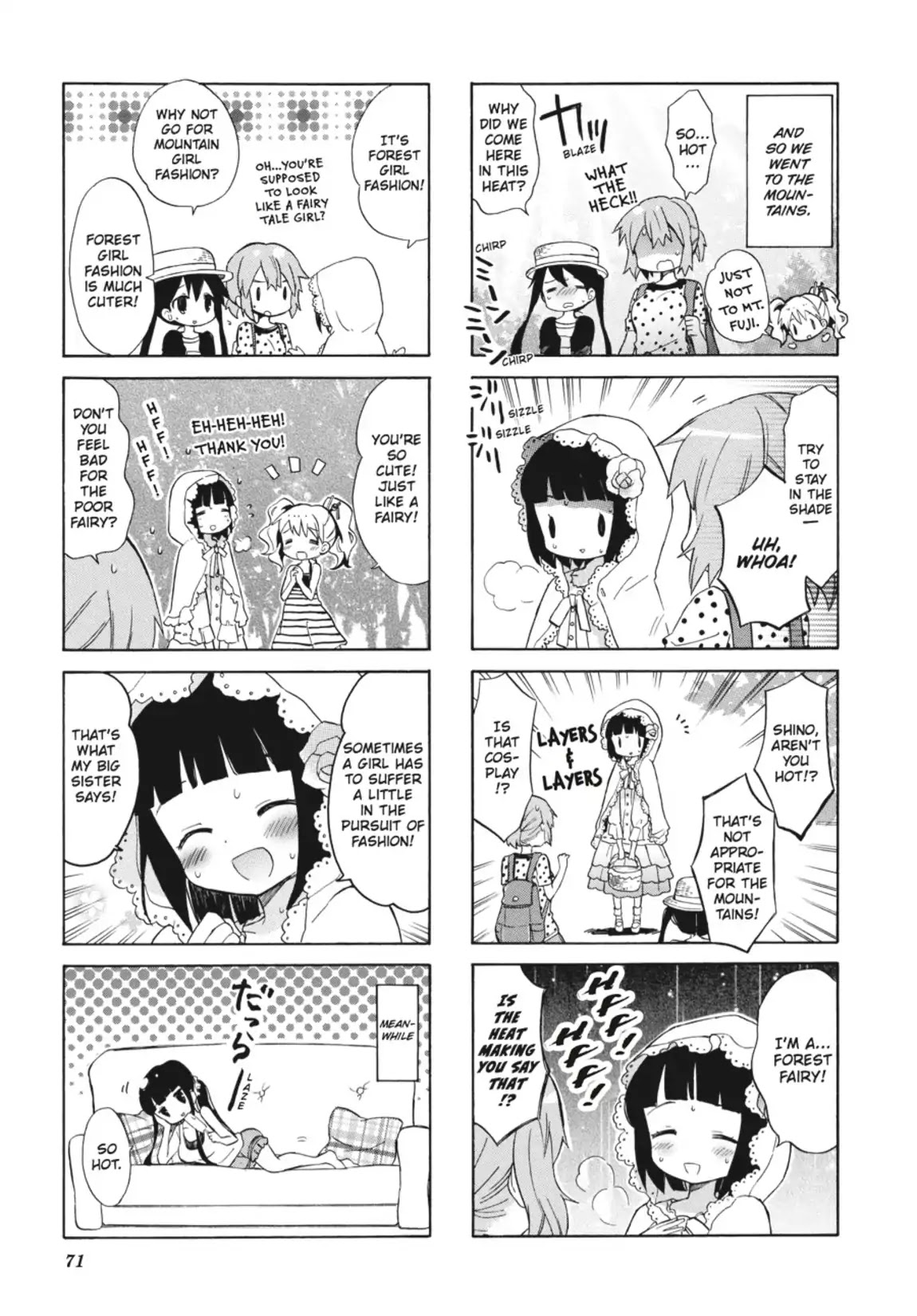 Kiniro Mosaic Chapter 22 page 3 - Chapter 22