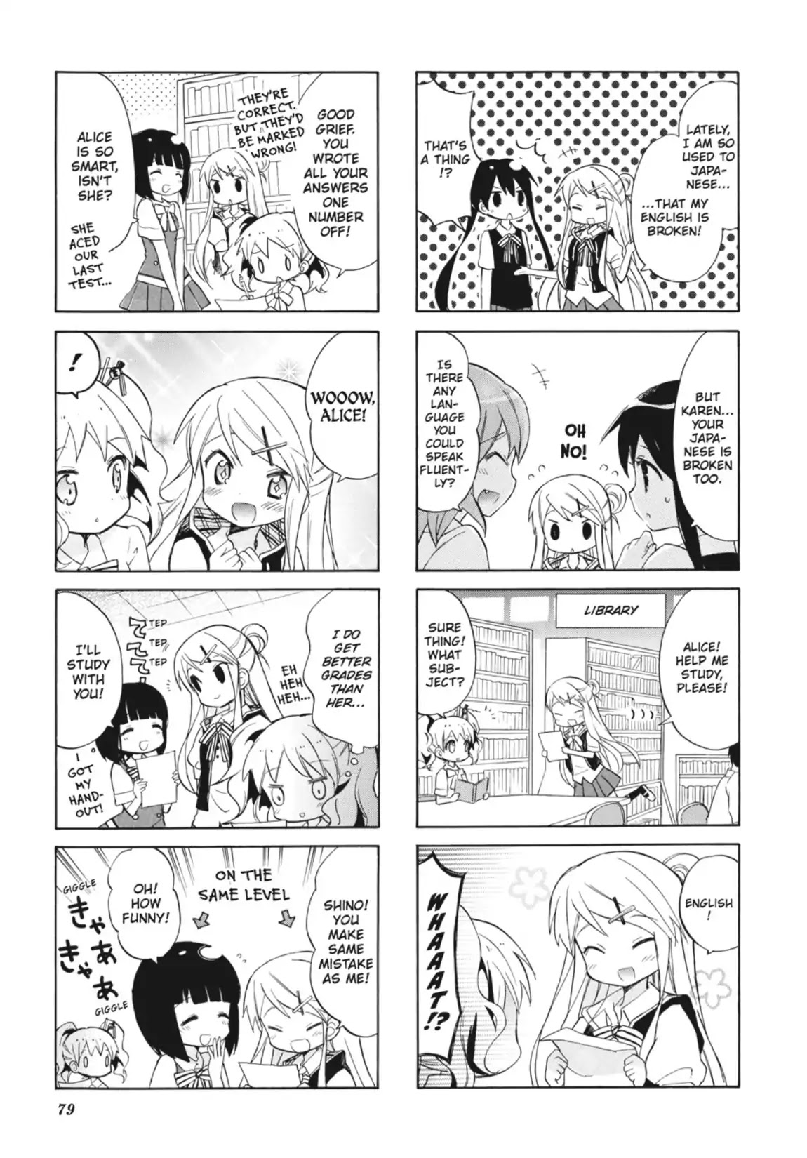 Kiniro Mosaic Chapter 23 page 3 - Chapter 23