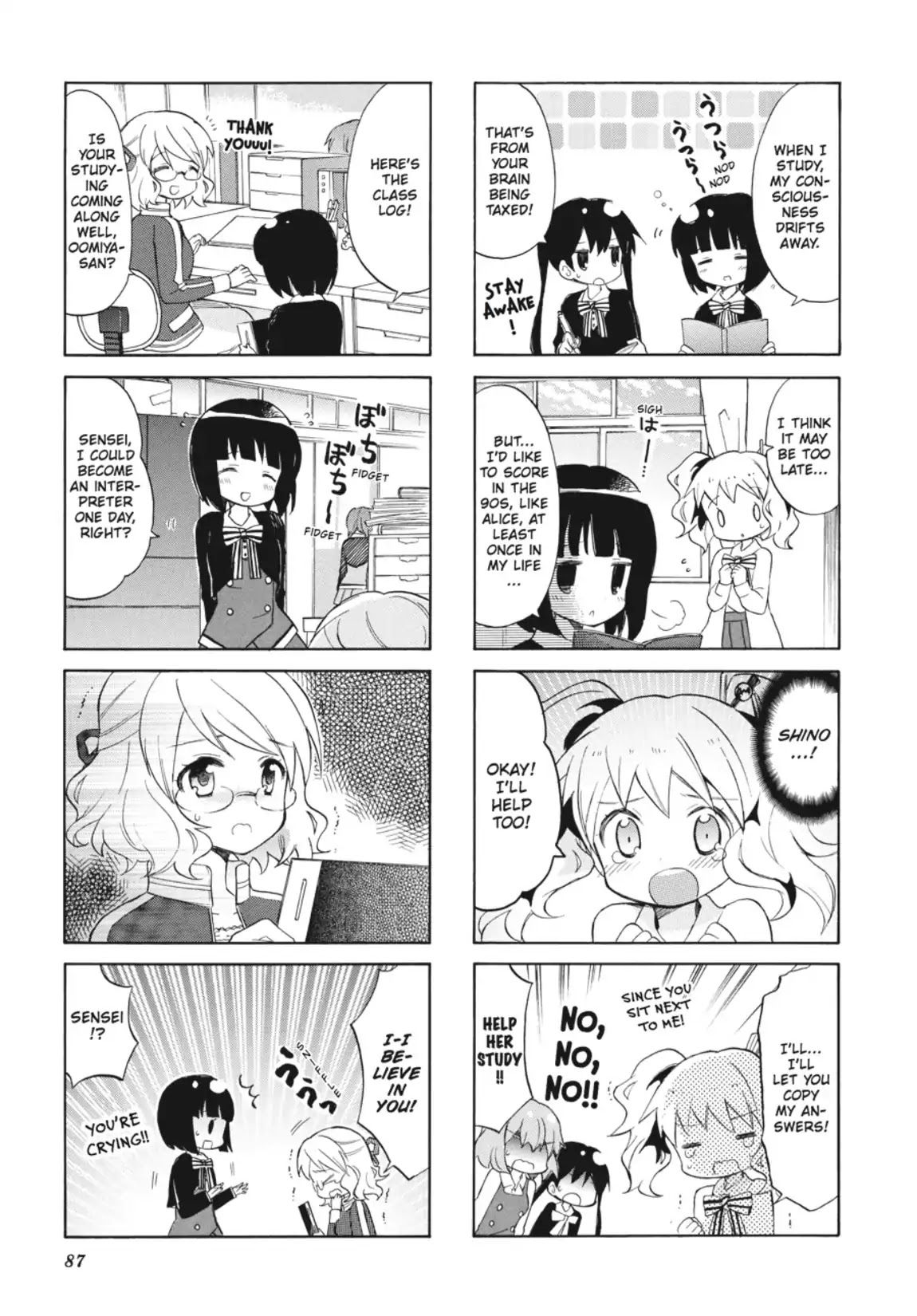 Kiniro Mosaic Chapter 24 page 3 - Chapter 24