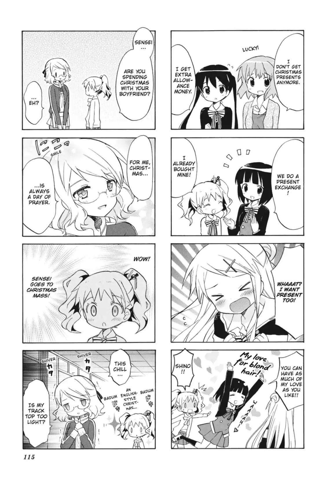 Kiniro Mosaic Chapter 27 page 5 - Chapter 27