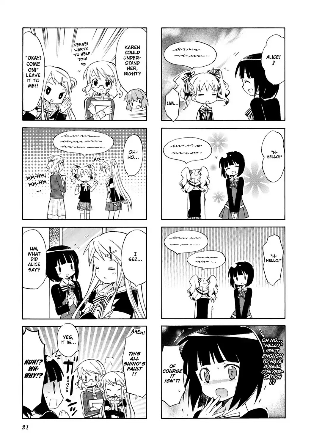 Kiniro Mosaic Chapter 29 page 13 - Chapter 29