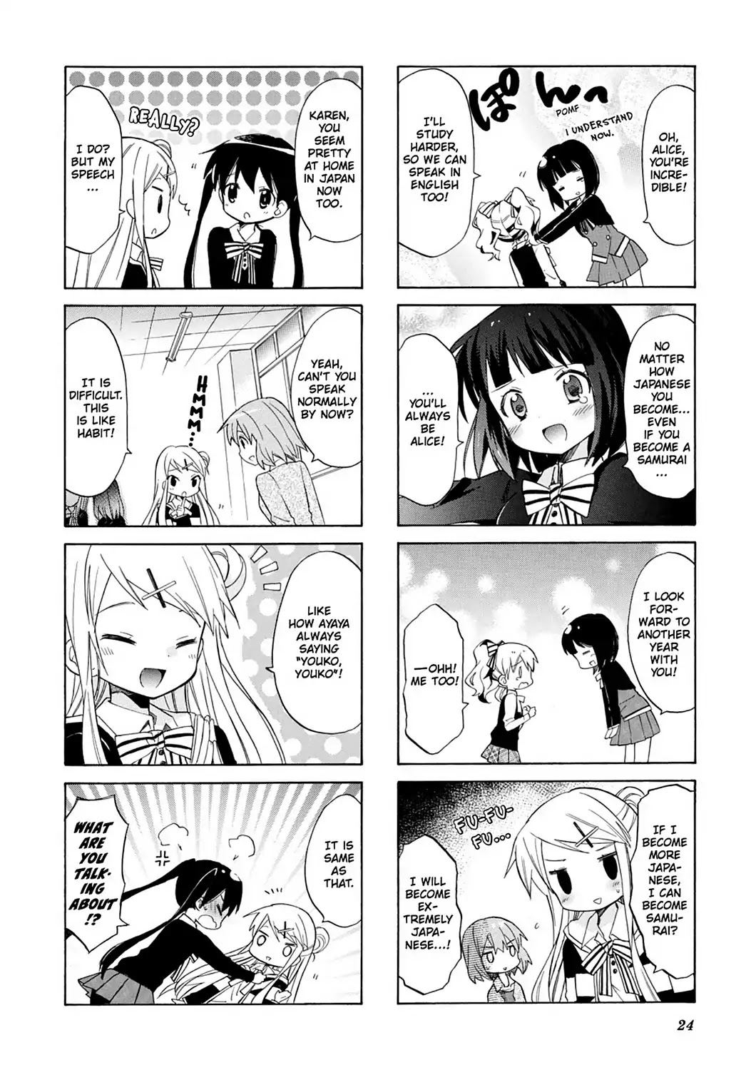 Kiniro Mosaic Chapter 29 page 16 - Chapter 29