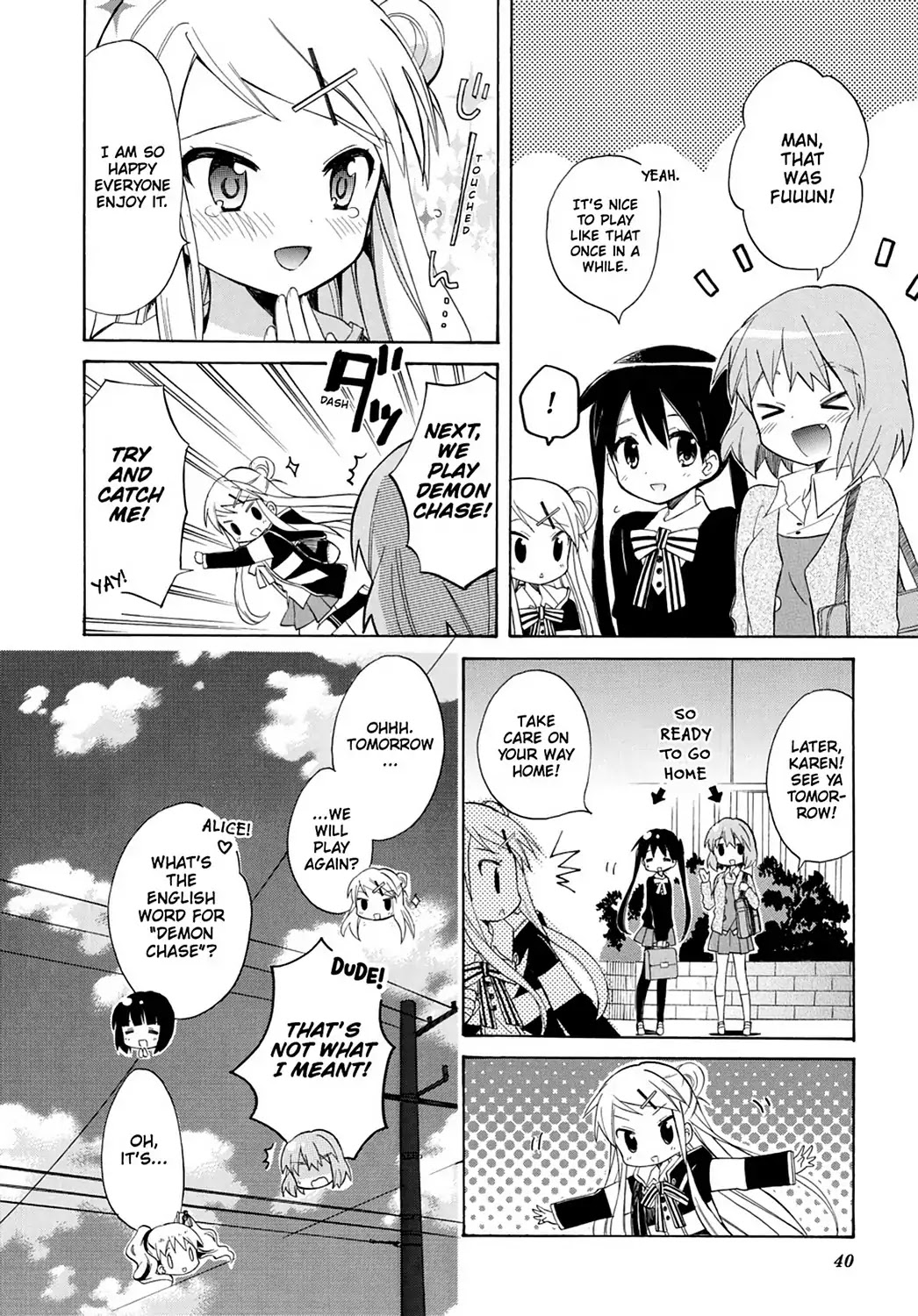 Kiniro Mosaic Chapter 29 page 32 - Chapter 29