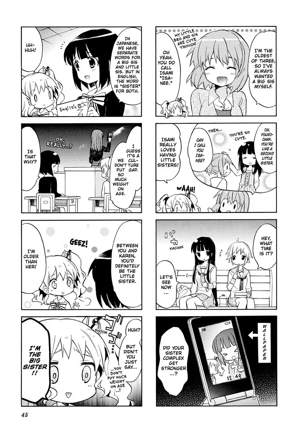 Kiniro Mosaic Chapter 29 page 37 - Chapter 29