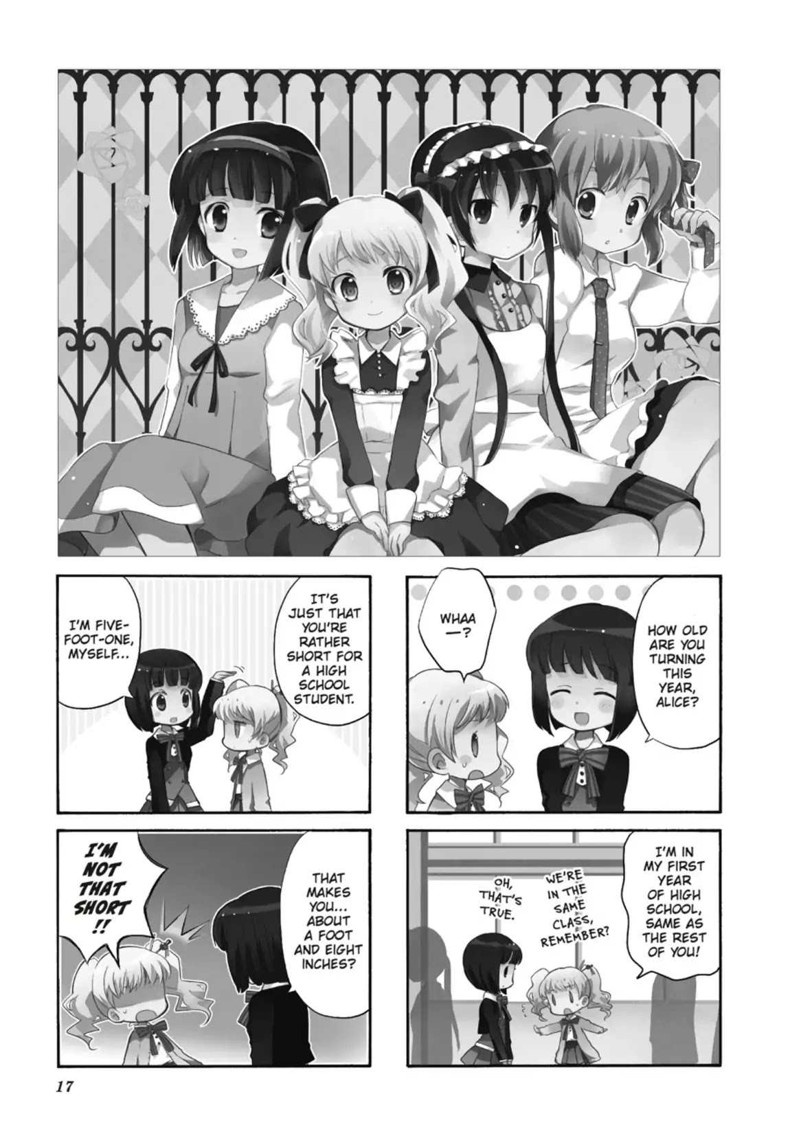 Kiniro Mosaic Chapter 3 page 1 - Chapter 3