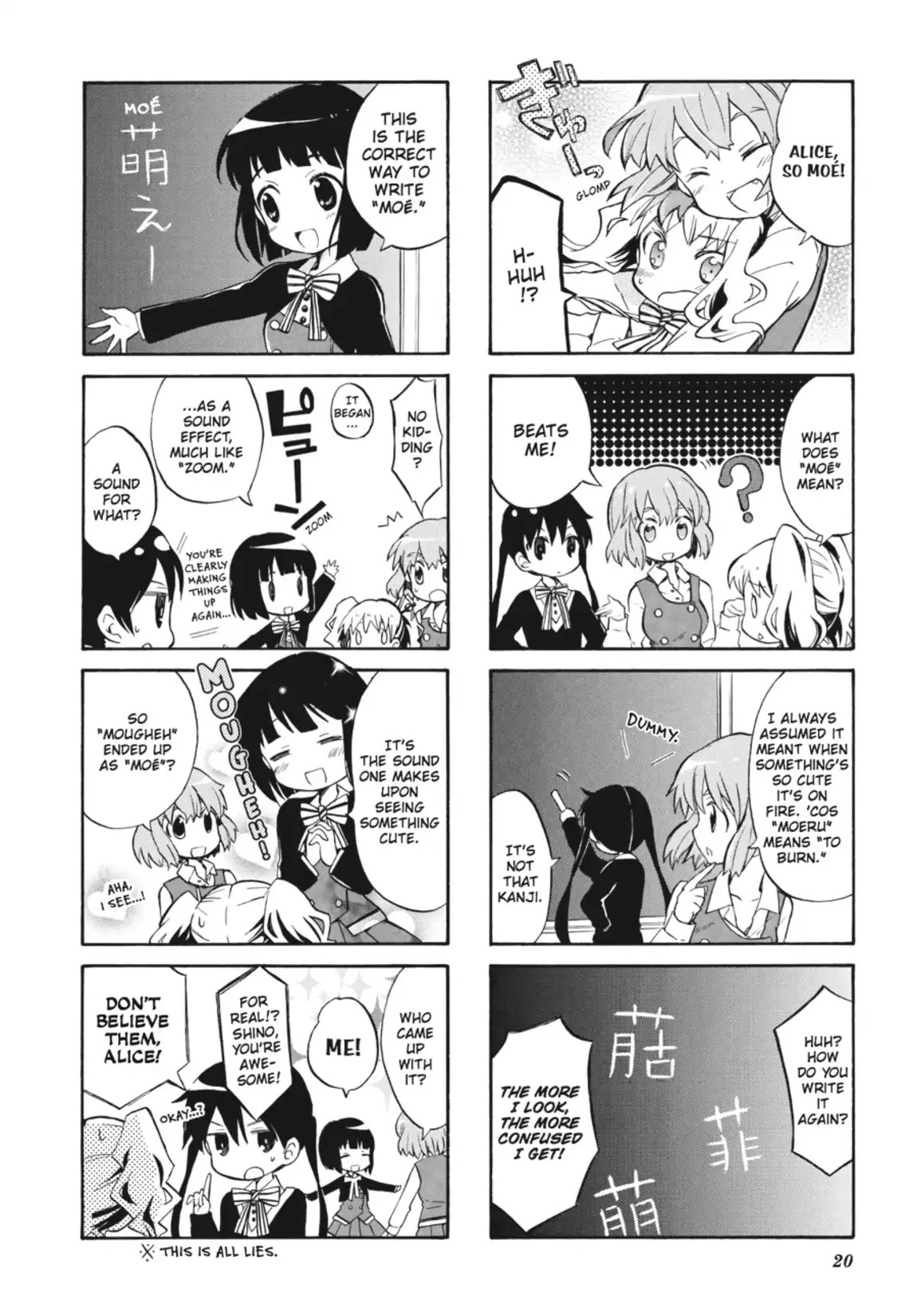 Kiniro Mosaic Chapter 3 page 4 - Chapter 3