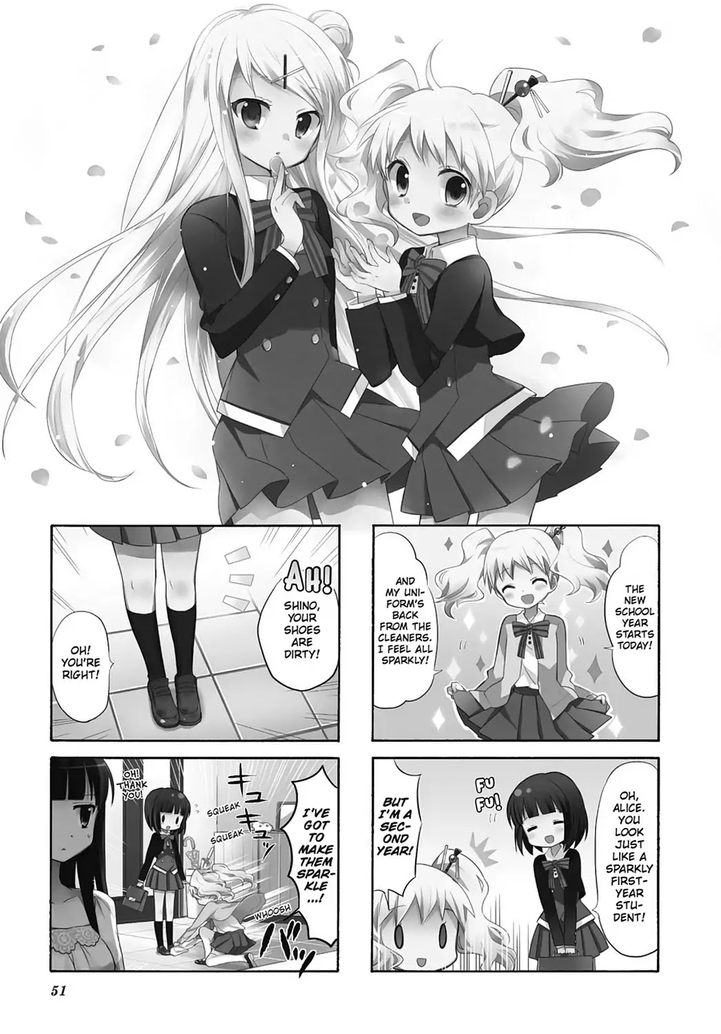 Kiniro Mosaic Chapter 30 page 1 - Chapter 30