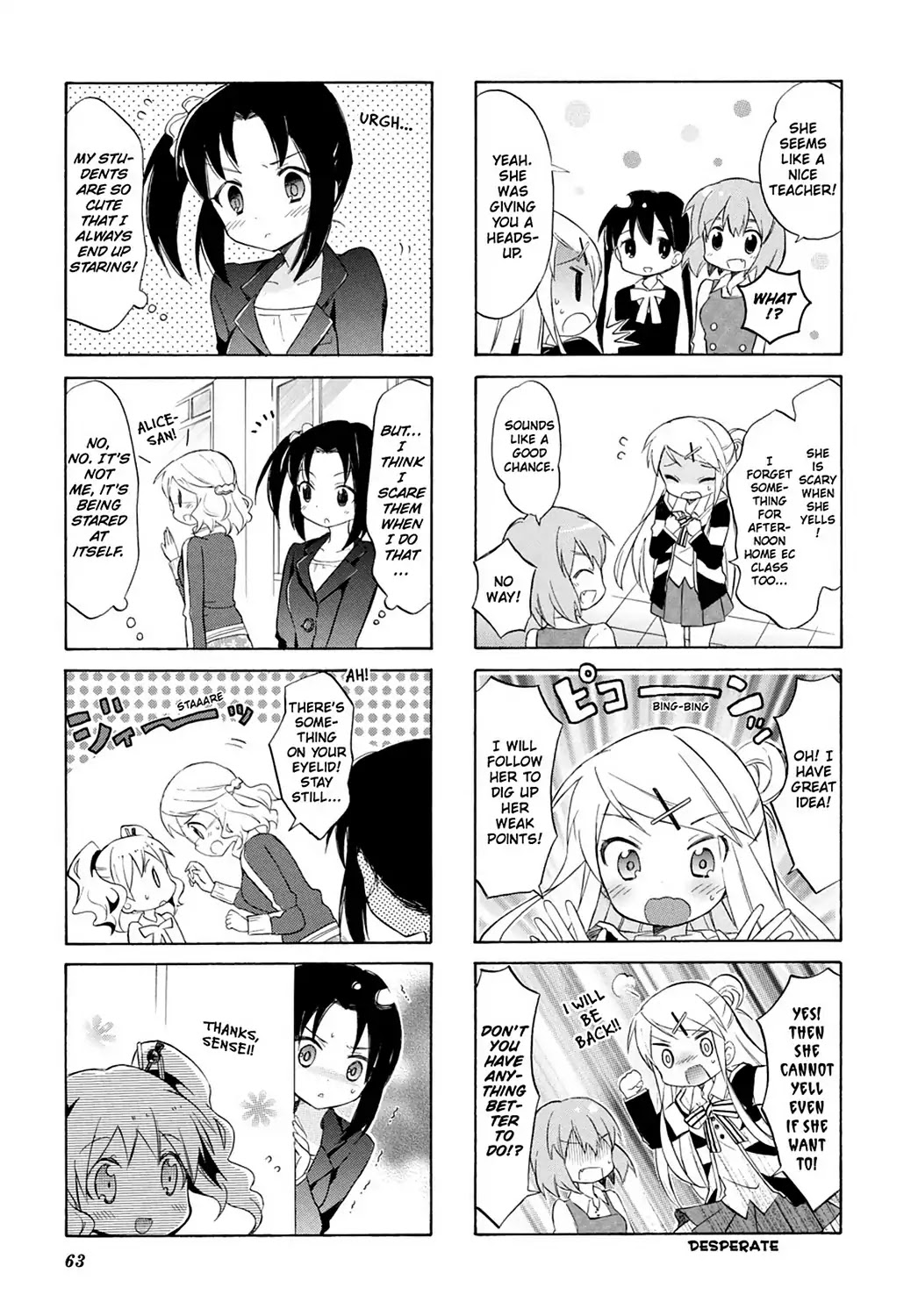 Kiniro Mosaic Chapter 30 page 13 - Chapter 30