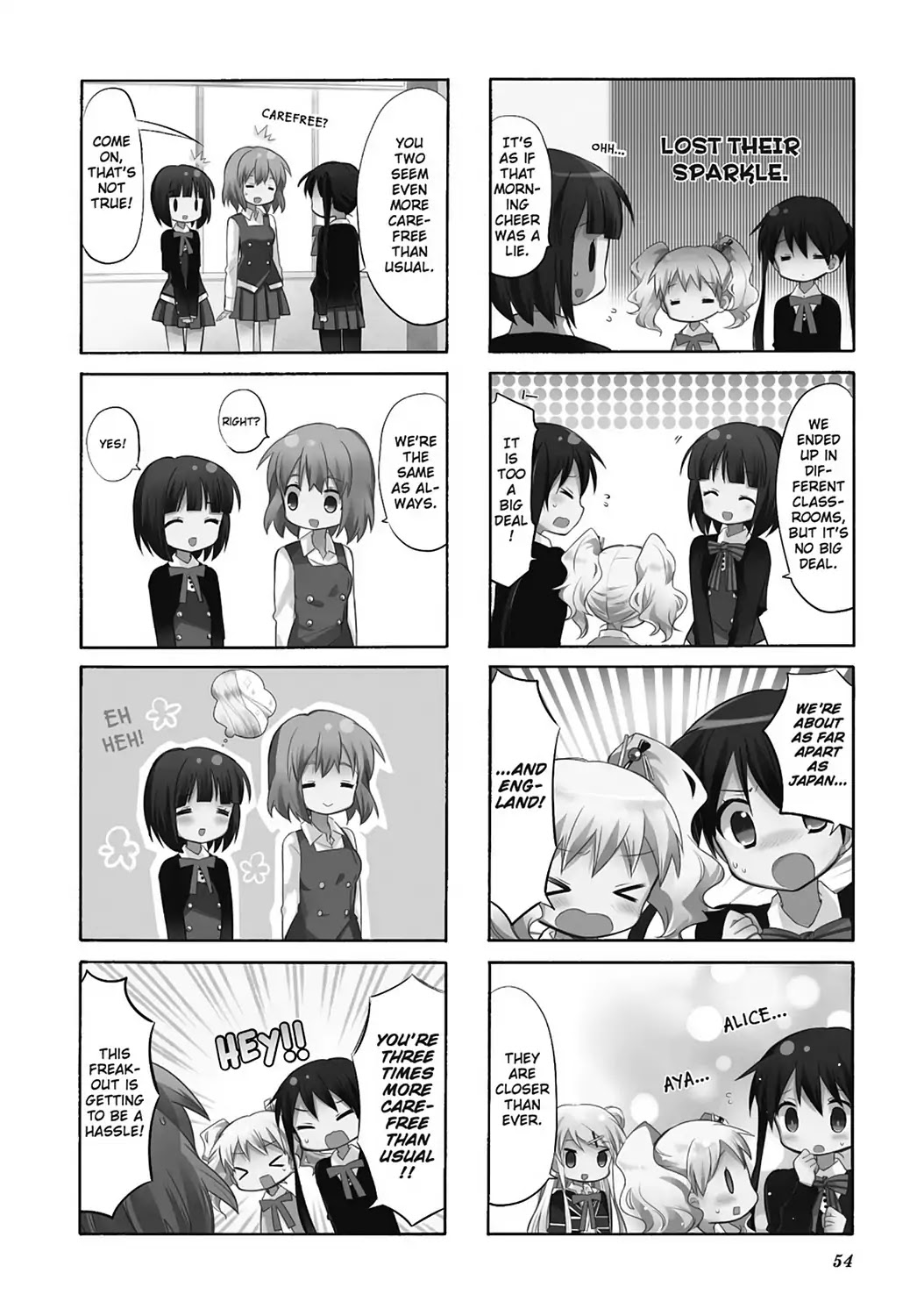 Kiniro Mosaic Chapter 30 page 4 - Chapter 30