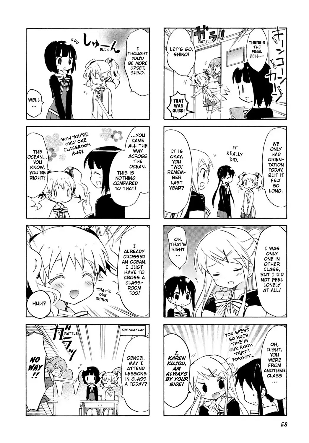 Kiniro Mosaic Chapter 30 page 8 - Chapter 30