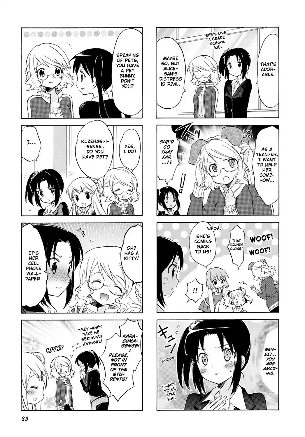 Kiniro Mosaic Chapter 31 page 21 - Chapter 31