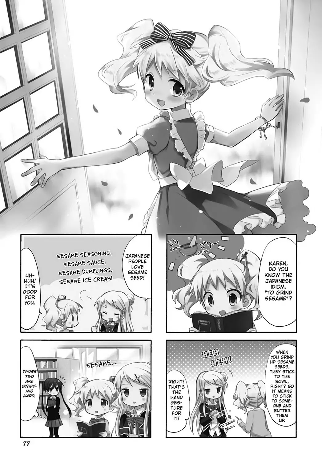 Kiniro Mosaic Chapter 31 page 9 - Chapter 31