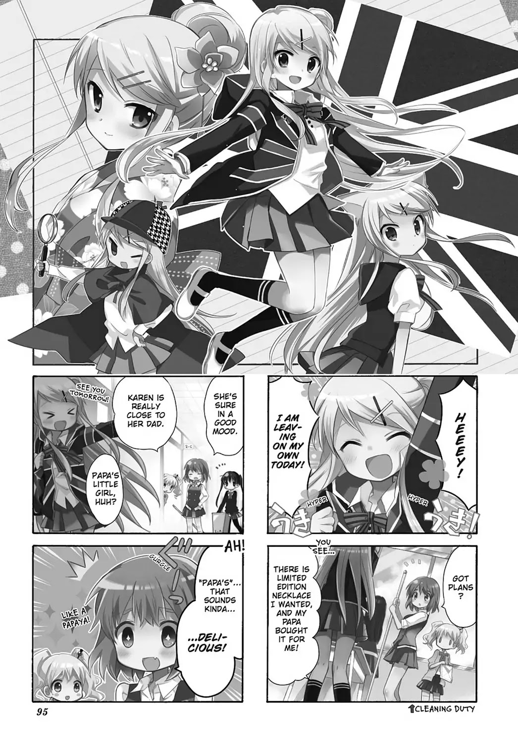 Kiniro Mosaic Chapter 32 page 1 - Chapter 32