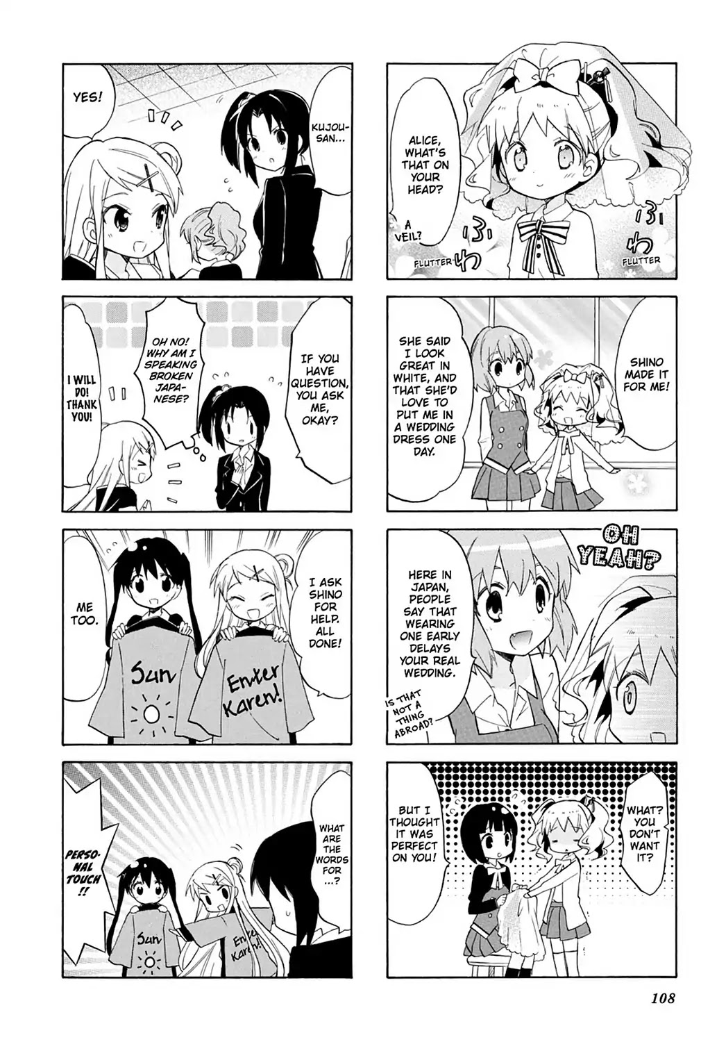 Kiniro Mosaic Chapter 32 page 14 - Chapter 32