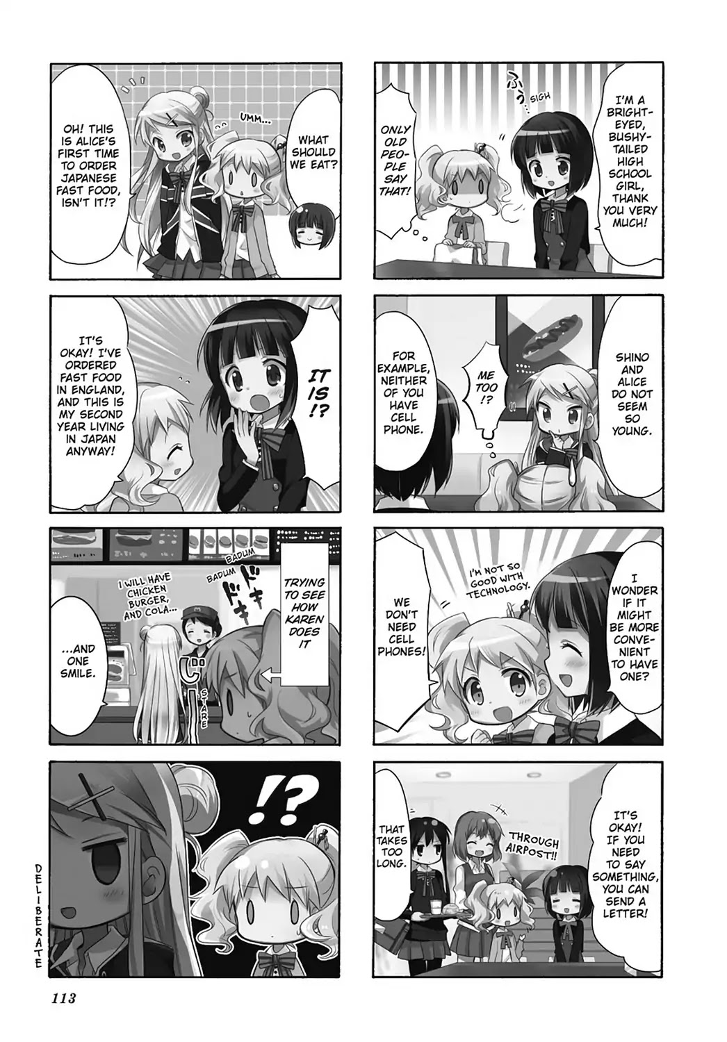 Kiniro Mosaic Chapter 32 page 19 - Chapter 32