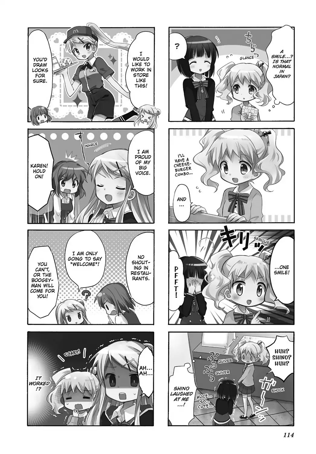Kiniro Mosaic Chapter 32 page 20 - Chapter 32