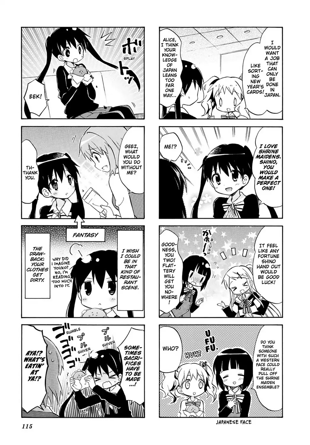 Kiniro Mosaic Chapter 32 page 21 - Chapter 32