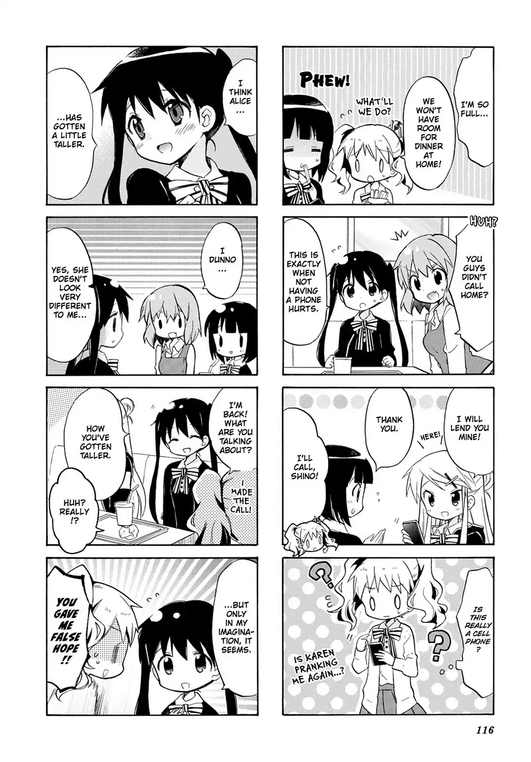 Kiniro Mosaic Chapter 32 page 22 - Chapter 32