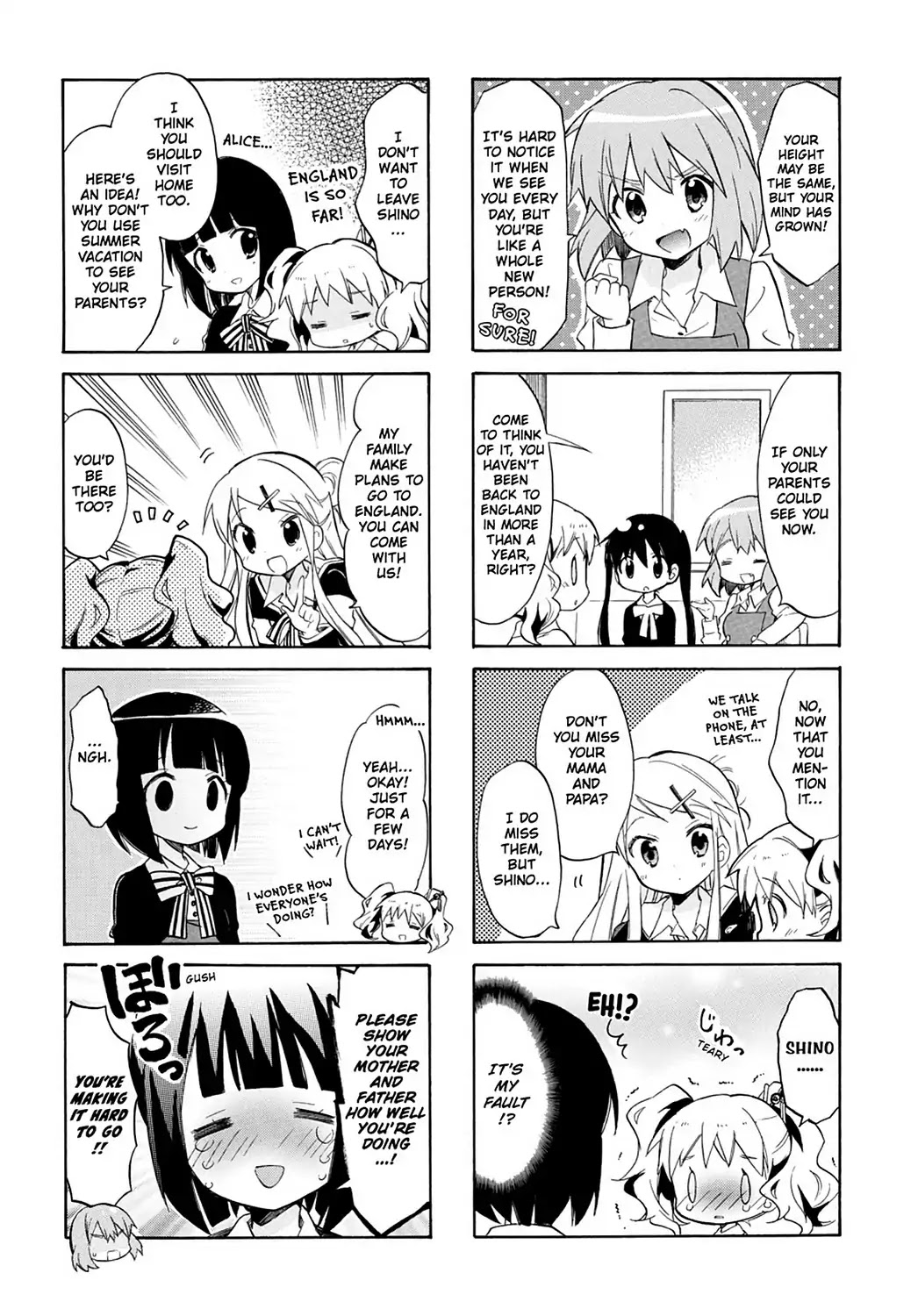 Kiniro Mosaic Chapter 32 page 23 - Chapter 32