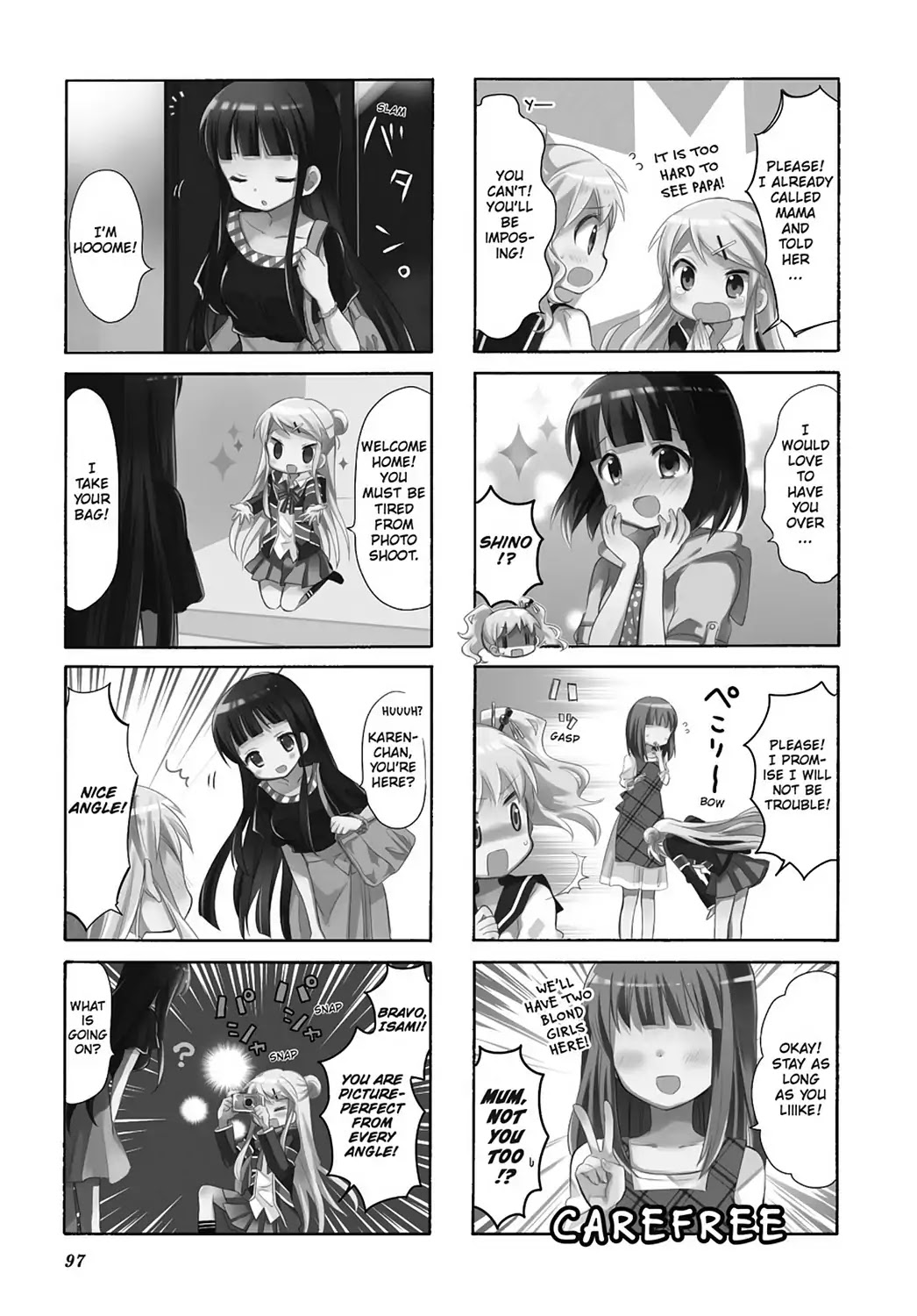Kiniro Mosaic Chapter 32 page 3 - Chapter 32