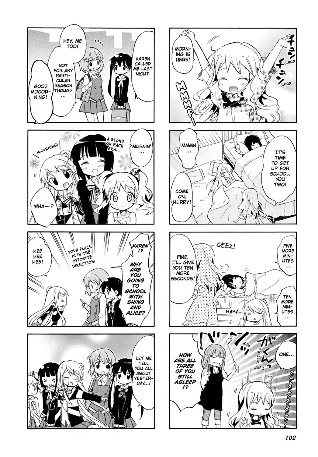 Kiniro Mosaic Chapter 32 page 8 - Chapter 32