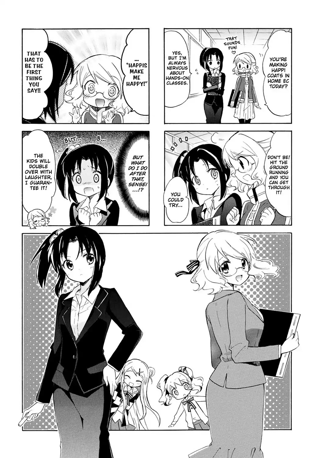 Kiniro Mosaic Chapter 32 page 9 - Chapter 32