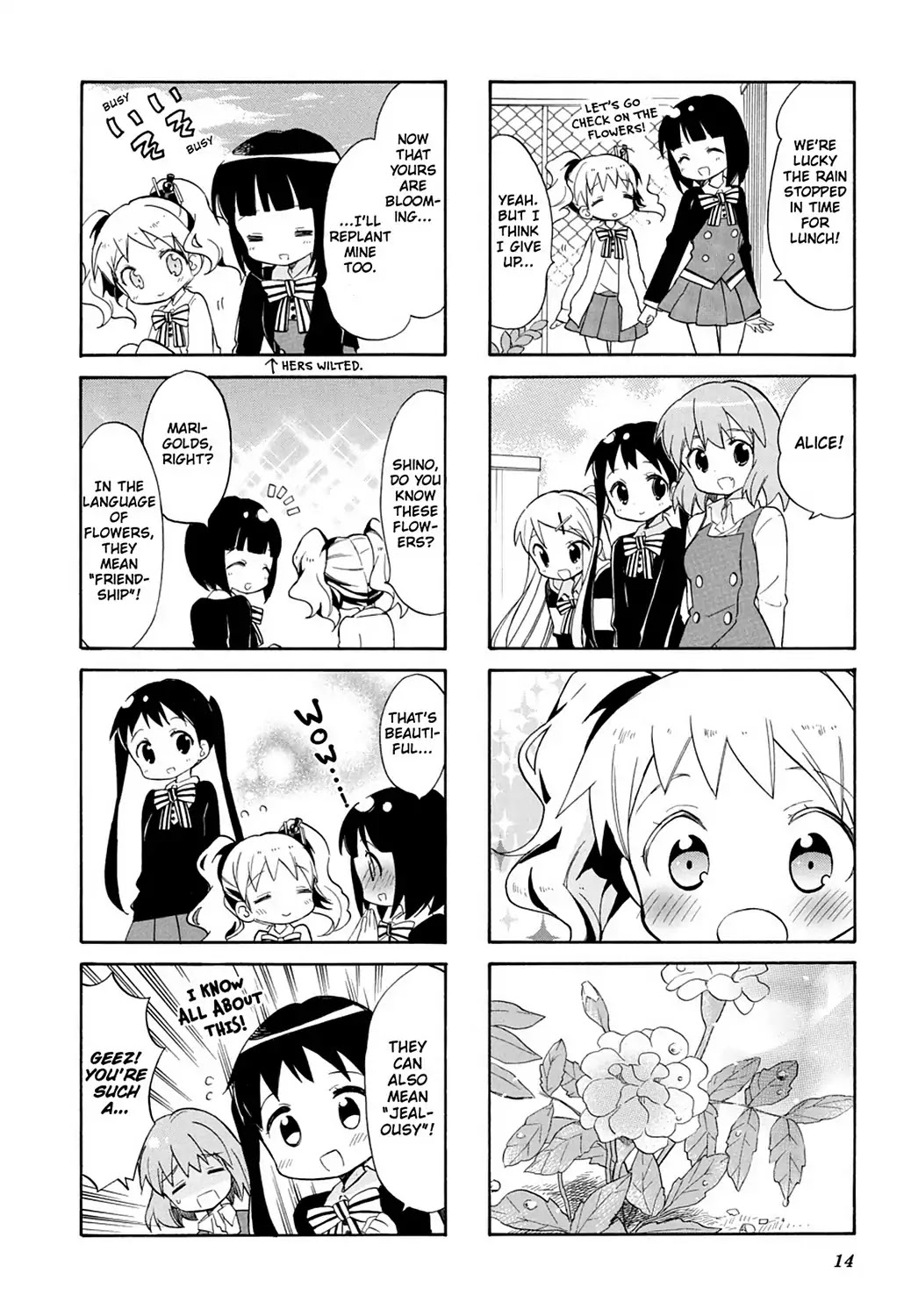 Kiniro Mosaic Chapter 33 page 16 - Chapter 33