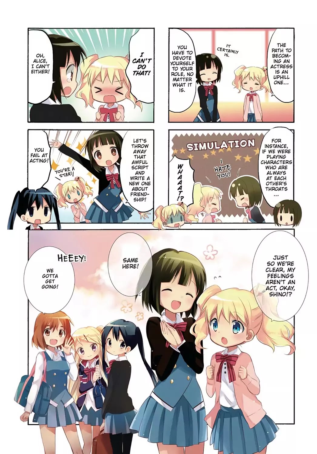 Kiniro Mosaic Chapter 33 page 8 - Chapter 33