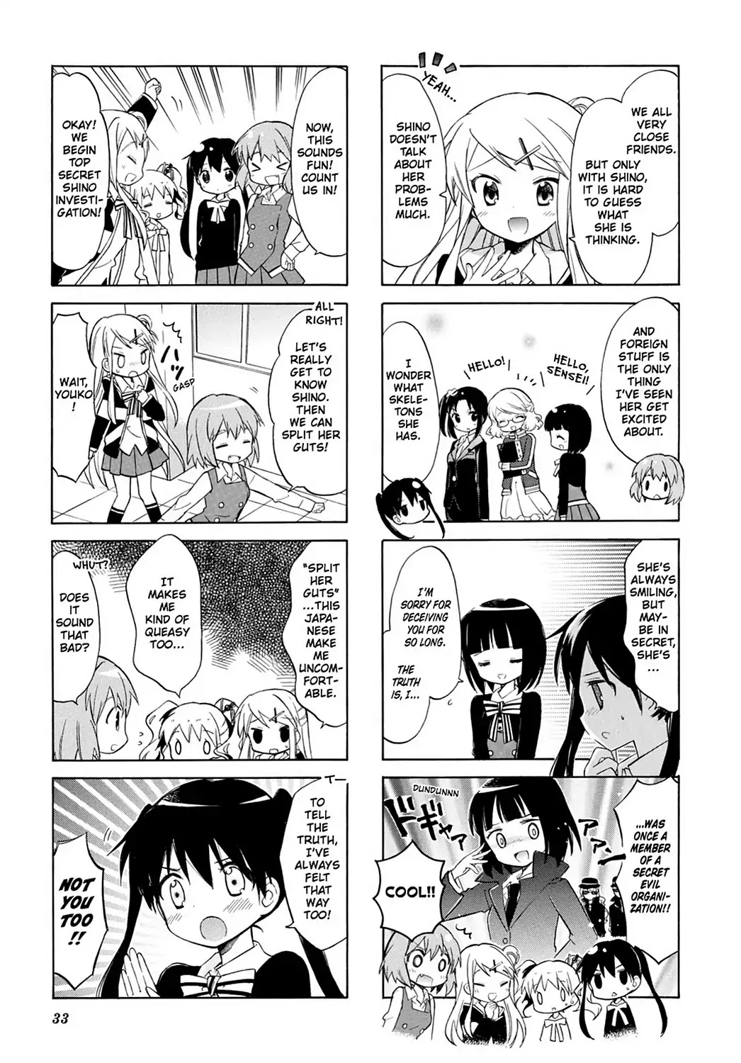Kiniro Mosaic Chapter 34 page 19 - Chapter 34