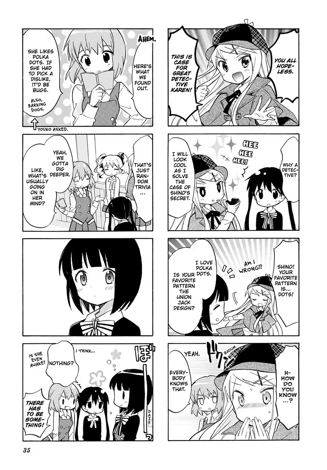 Kiniro Mosaic Chapter 34 page 21 - Chapter 34