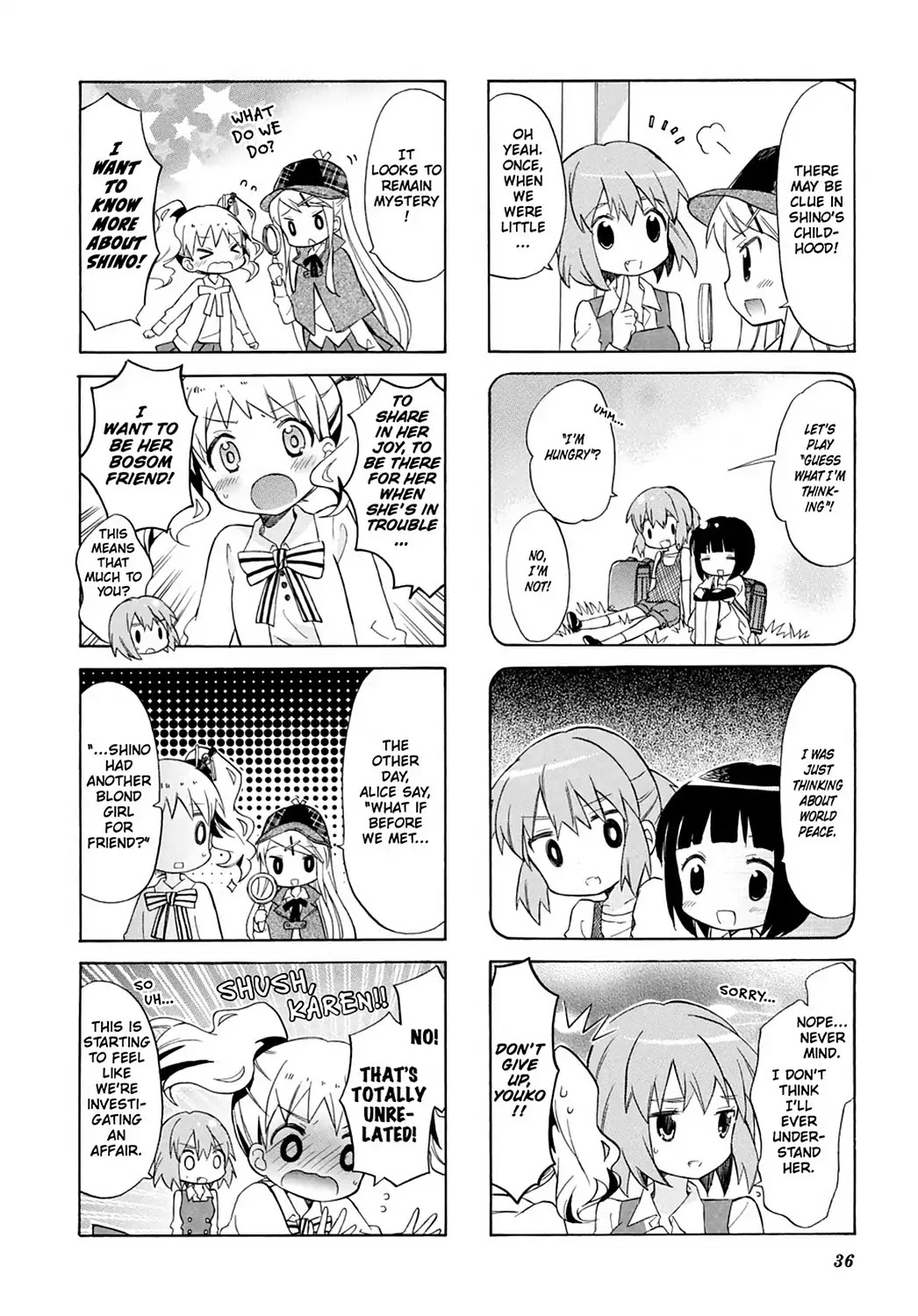 Kiniro Mosaic Chapter 34 page 22 - Chapter 34
