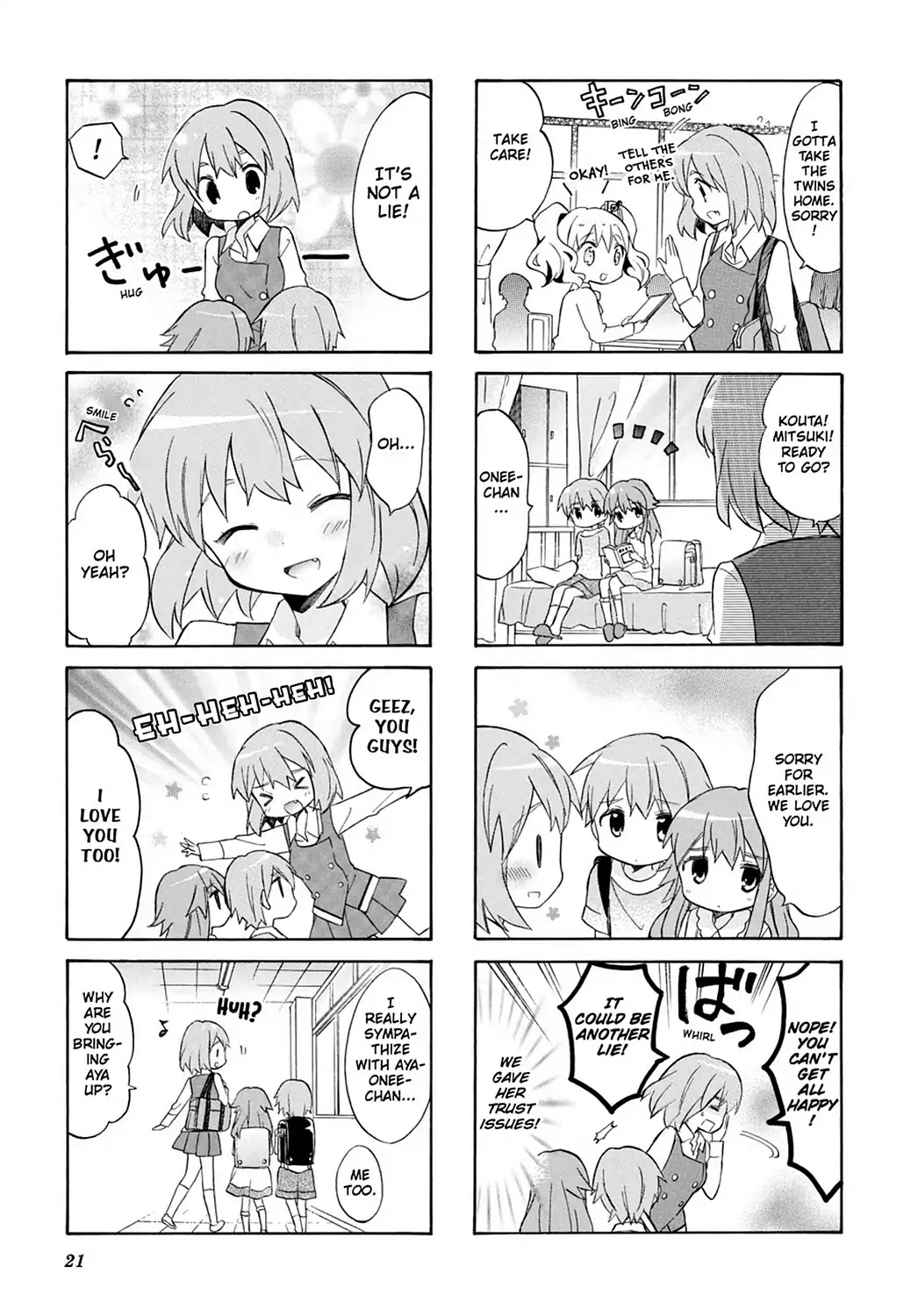 Kiniro Mosaic Chapter 34 page 7 - Chapter 34