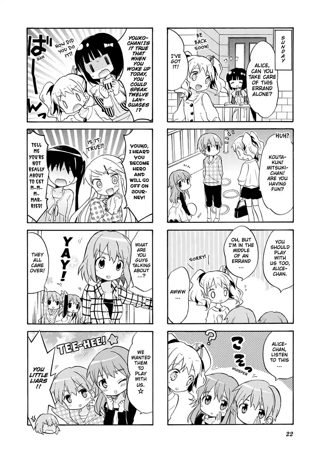 Kiniro Mosaic Chapter 34 page 8 - Chapter 34