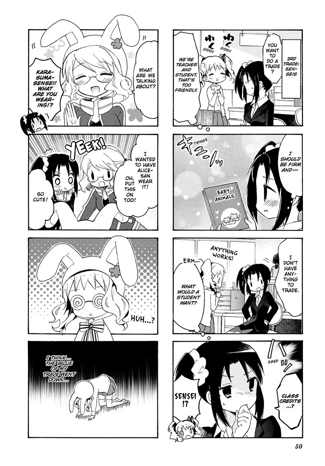Kiniro Mosaic Chapter 35 page 12 - Chapter 35