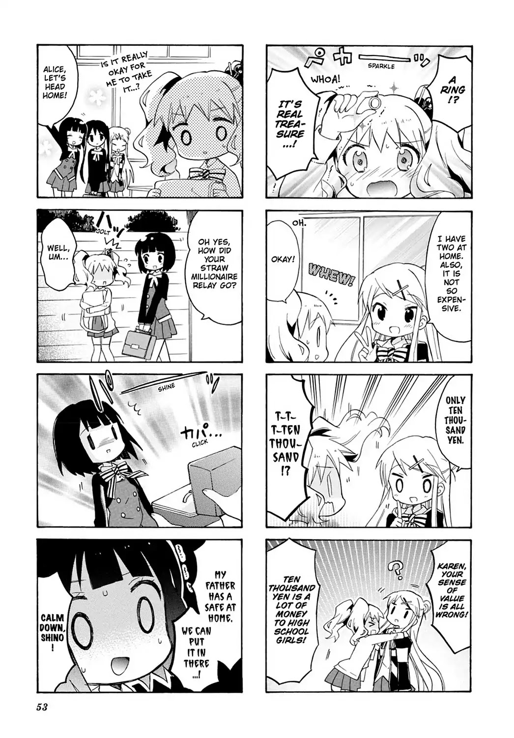 Kiniro Mosaic Chapter 35 page 15 - Chapter 35