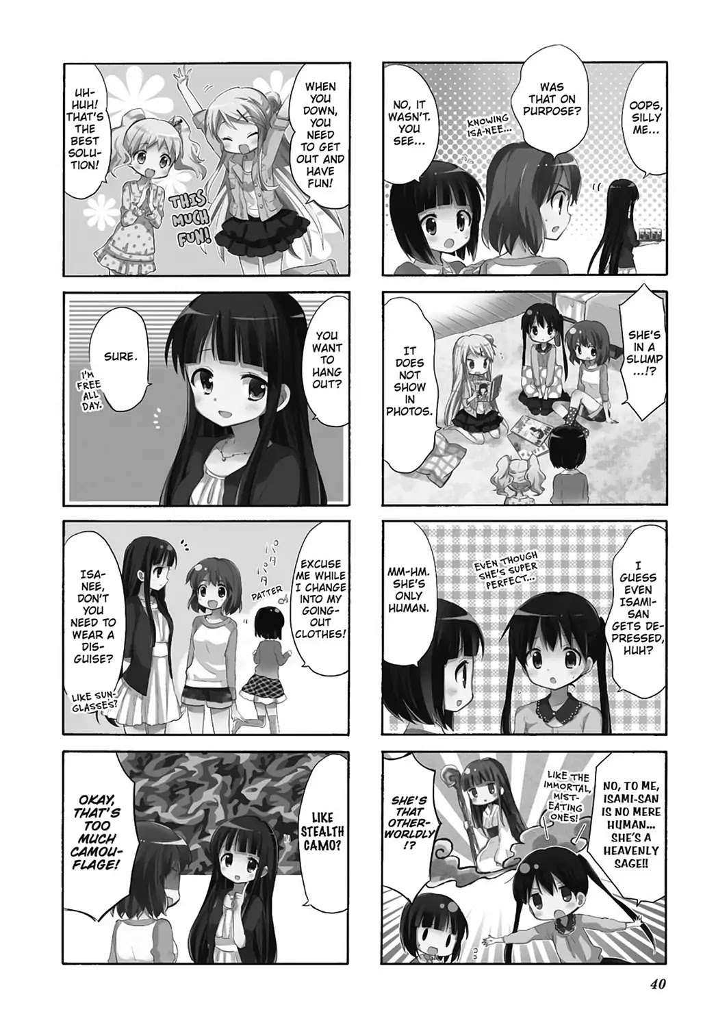 Kiniro Mosaic Chapter 35 page 2 - Chapter 35