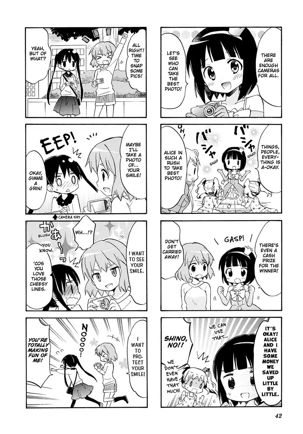 Kiniro Mosaic Chapter 35 page 4 - Chapter 35
