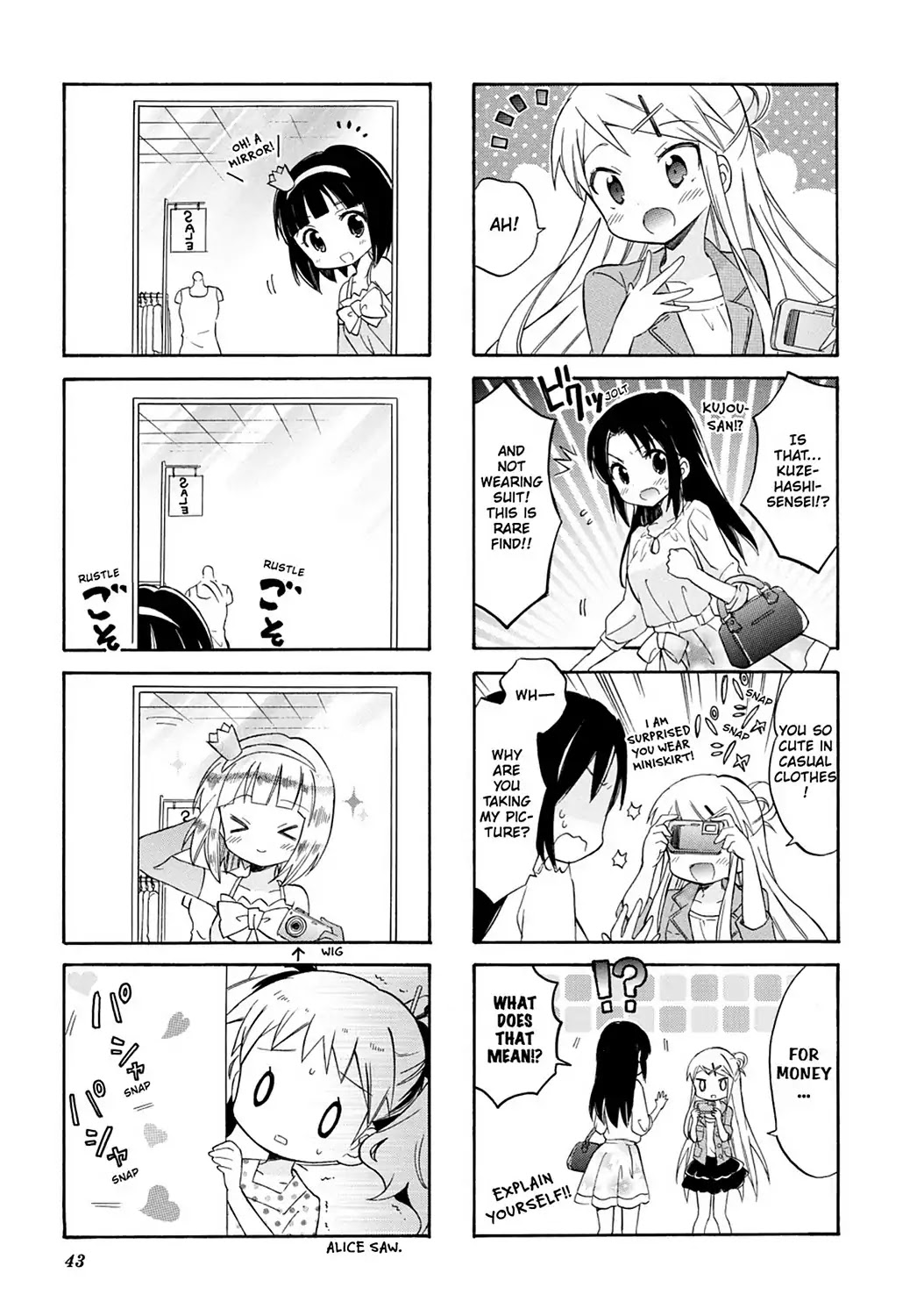 Kiniro Mosaic Chapter 35 page 5 - Chapter 35