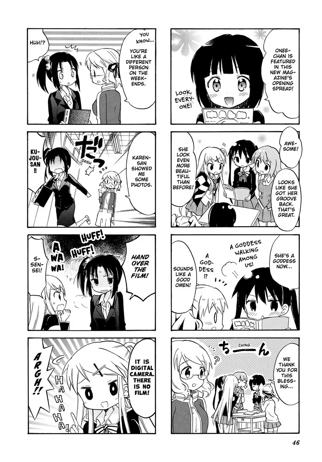 Kiniro Mosaic Chapter 35 page 8 - Chapter 35