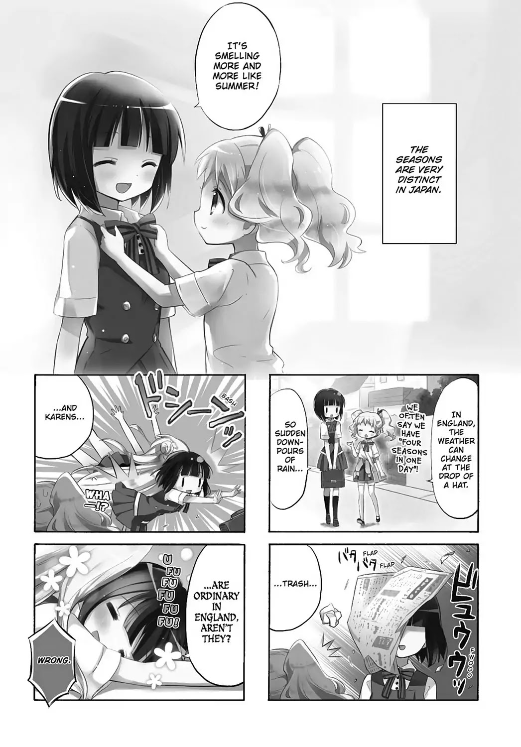 Kiniro Mosaic Chapter 36 page 1 - Chapter 36