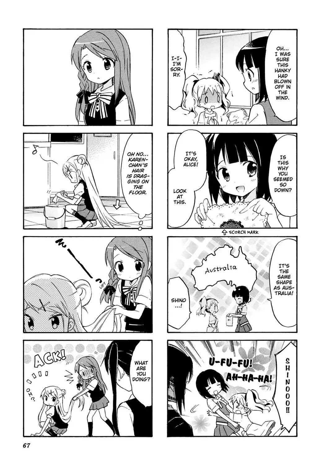 Kiniro Mosaic Chapter 36 page 13 - Chapter 36
