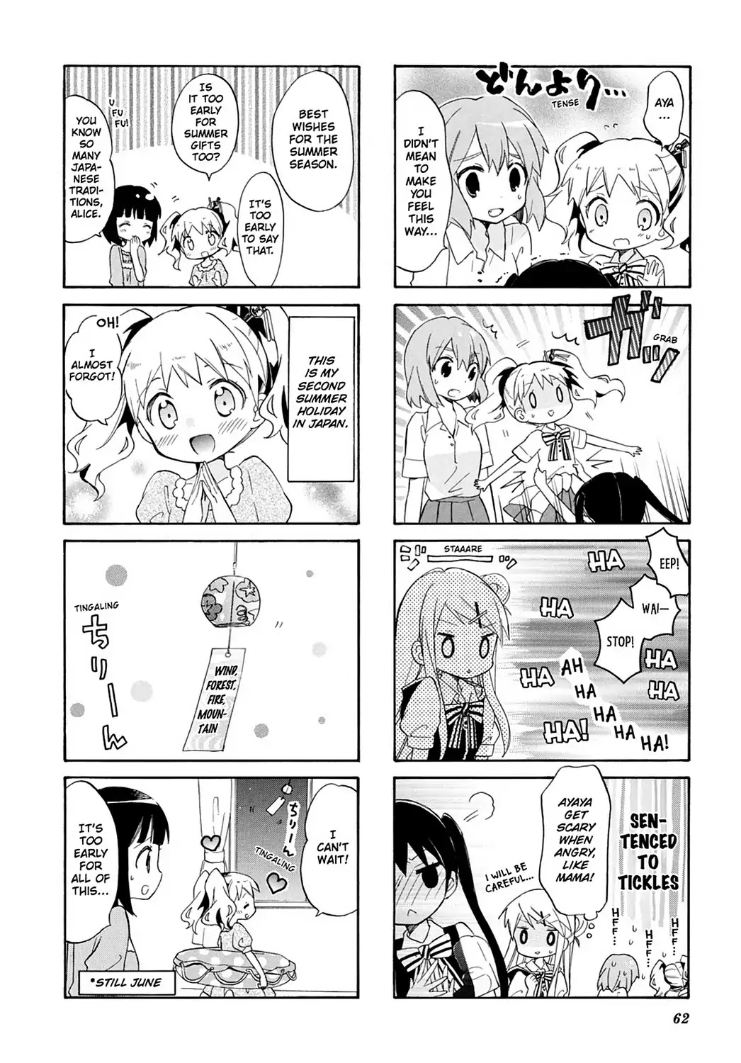 Kiniro Mosaic Chapter 36 page 8 - Chapter 36