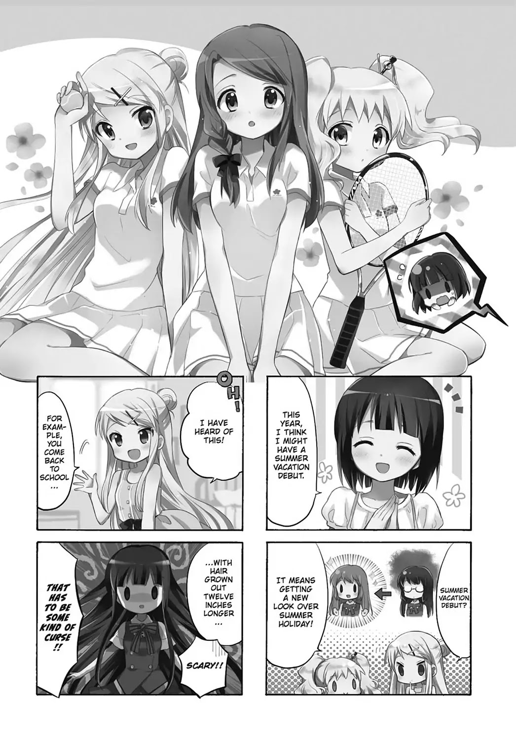 Kiniro Mosaic Chapter 37 page 1 - Chapter 37