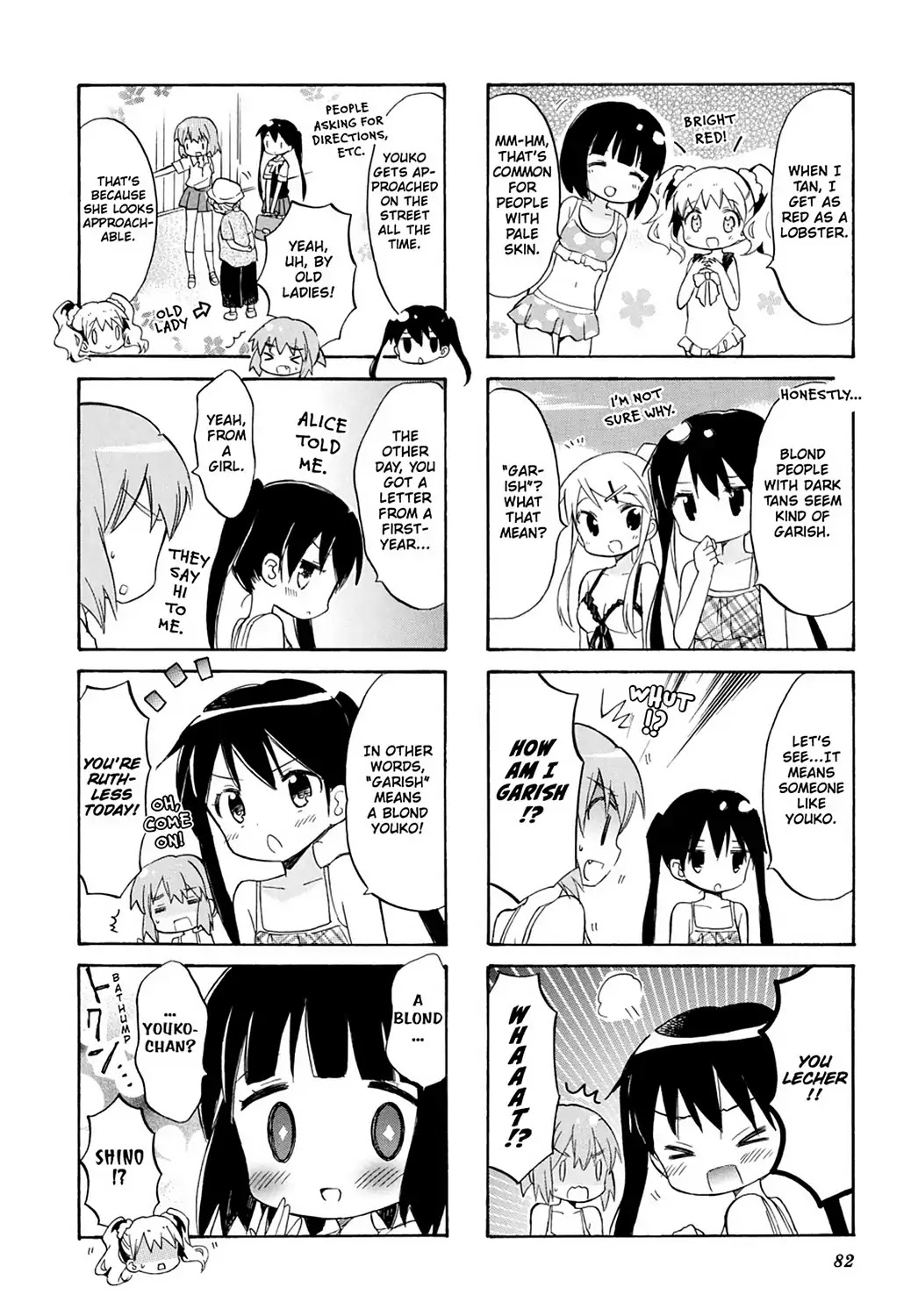 Kiniro Mosaic Chapter 38 page 4 - Chapter 38