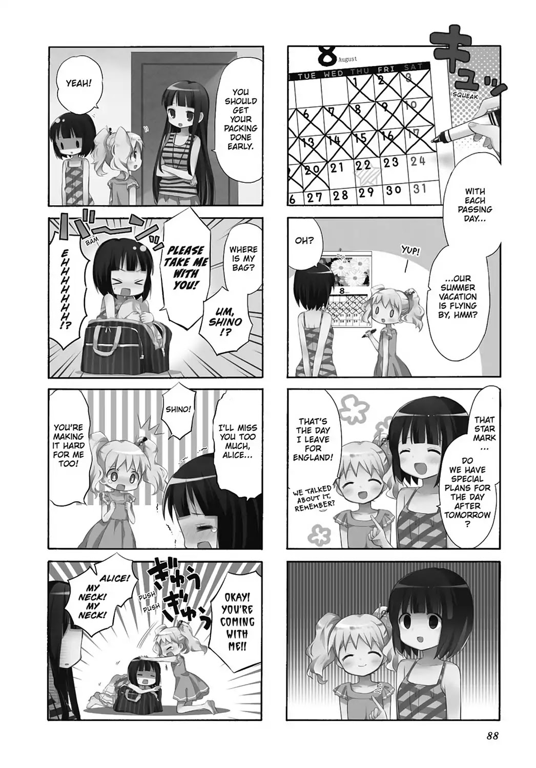 Kiniro Mosaic Chapter 39 page 2 - Chapter 39