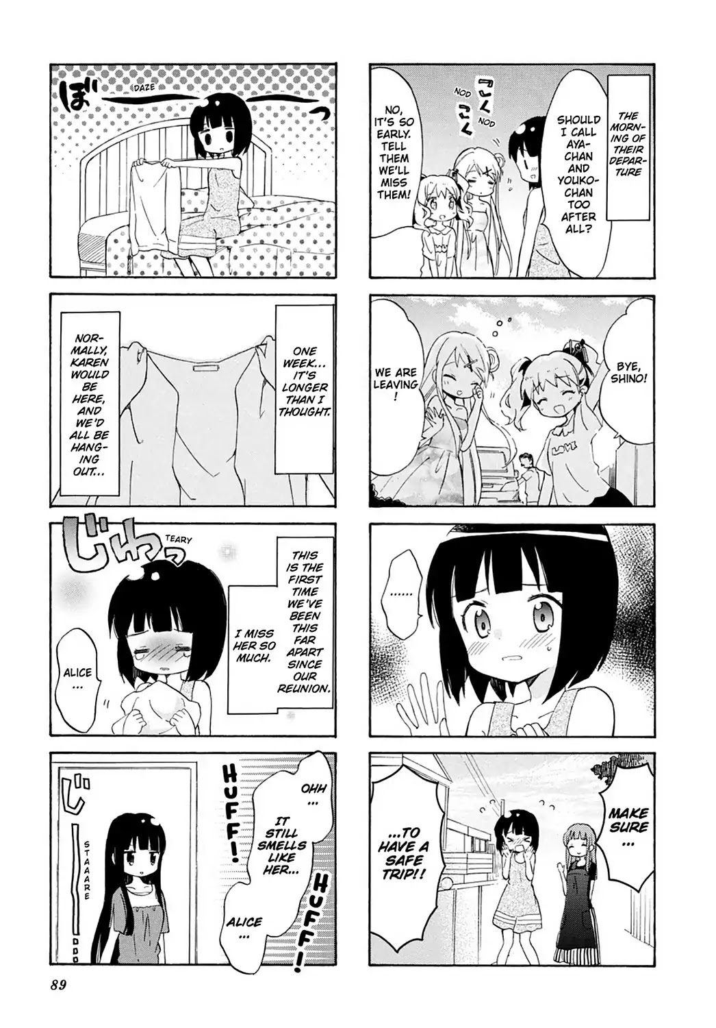 Kiniro Mosaic Chapter 39 page 3 - Chapter 39